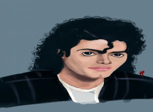 Michael Jackson Portre Çizim
